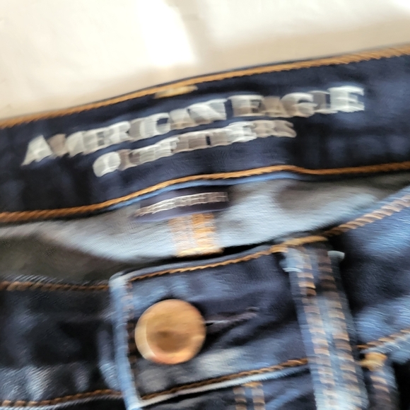 American Eagle Outfitters Women Dark Blue Jeggings , Size 2 (26) - Picture 5 of 6